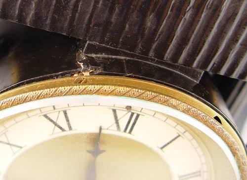 EMPIRE PILLAR MANTLE CLOCK GRAND SONNERIE MOVEMEN - 6