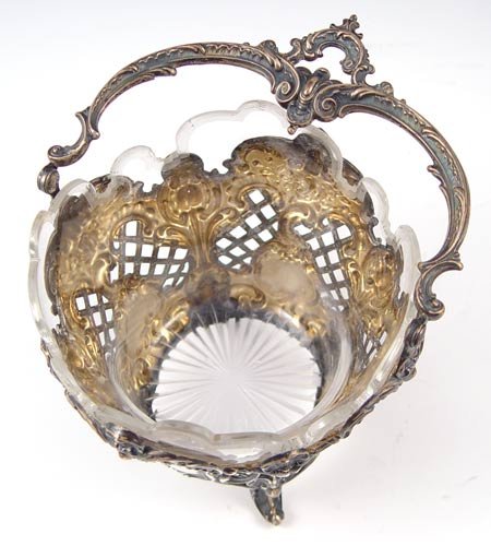 POSEN GERMAN FINE SILVER BASKET - 4