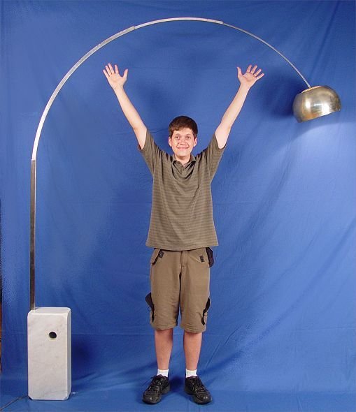 ARCO A. & P. CASTIGLIONI MODERNE LAMP FLOS - 2
