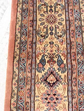HAND TIED INDO PERSIAN CARPET 17.5 x 12 - 4
