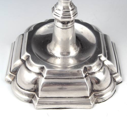 PR COPENHAGEN DANISH FINE SILVER CANDELABRA - 3