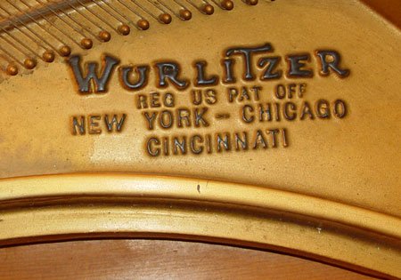 WURLITZER BABY GRAND PIANO - 5