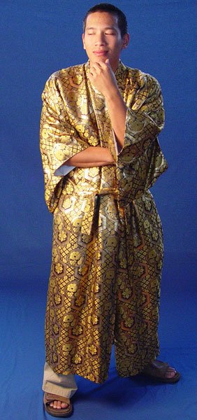 GOLD JAPANESE KIMONO