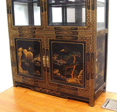 CHINOISERIE CURIO CABINET - 2