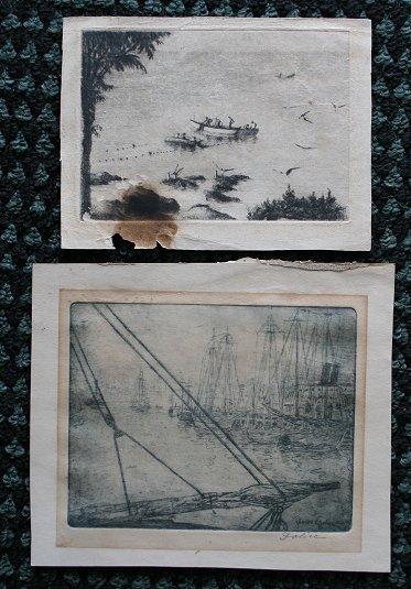 GABRIELLE CLEMENTS LEON DOLICE ETCHINGS
