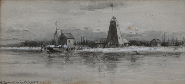 R.S. GIFFORD PUNTA RASSA FLORIDA PAINTING HARPER
