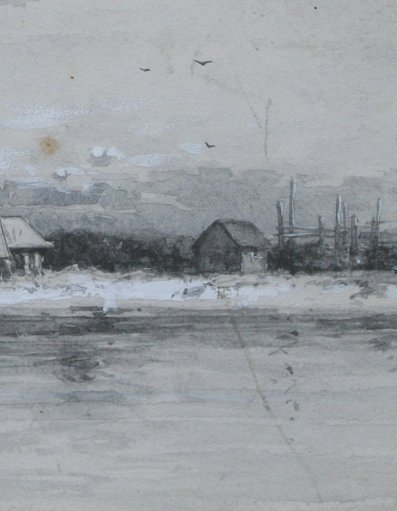 R.S. GIFFORD PUNTA RASSA FLORIDA PAINTING HARPER - 5
