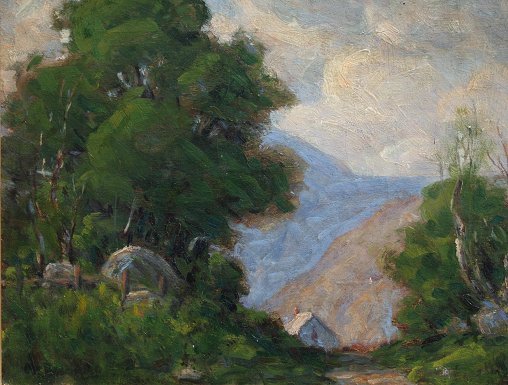 J.P. MCRICKARD LANDSCAPE PAINTING