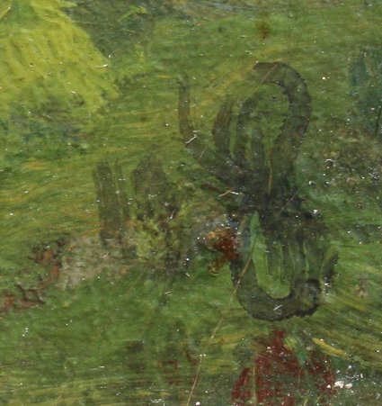 J.P. MCRICKARD LANDSCAPE PAINTING - 4