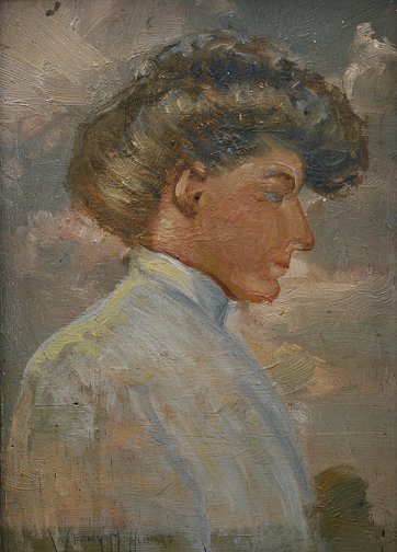 WHITNEY MYRON HUBBARD IMPRESSIONIST PAINTING
