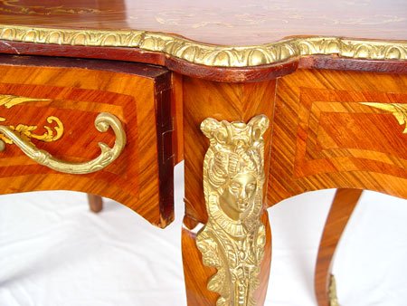 FRENCH NAPOLEONIC III STYLE DESK - 3