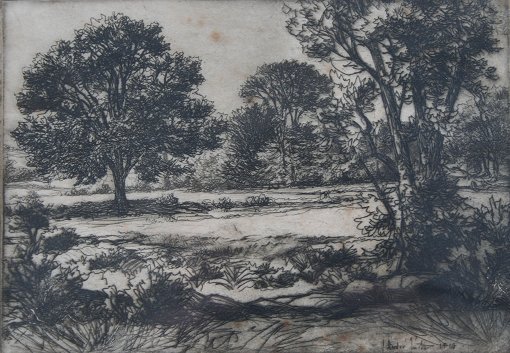3 ANDRE SMITH ABSTRACT ETCHINGS - 2
