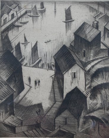 3 ANDRE SMITH ABSTRACT ETCHINGS - 3