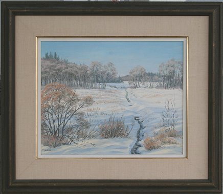 MARGARET JAMIESON CANADIAN WINTER PAINTING