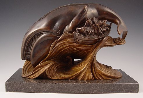 BOWHEAD WHALE BRONZE ARMENTO