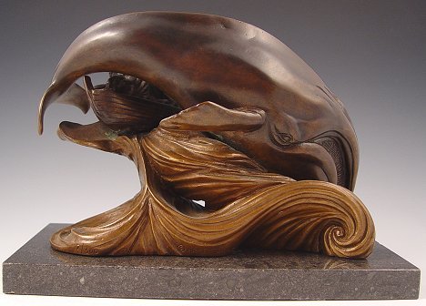 BOWHEAD WHALE BRONZE ARMENTO - 2