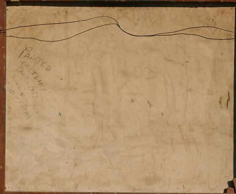 RAYMOND HOFFMAN PRIMITIVE FLORIDA PAINTING - 3