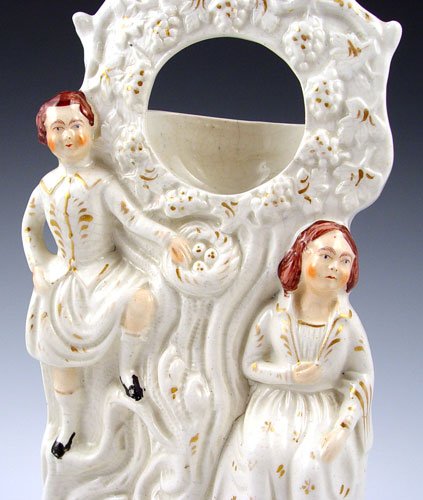 19th C STAFFORDSHIRE WATCH TOWER - 2