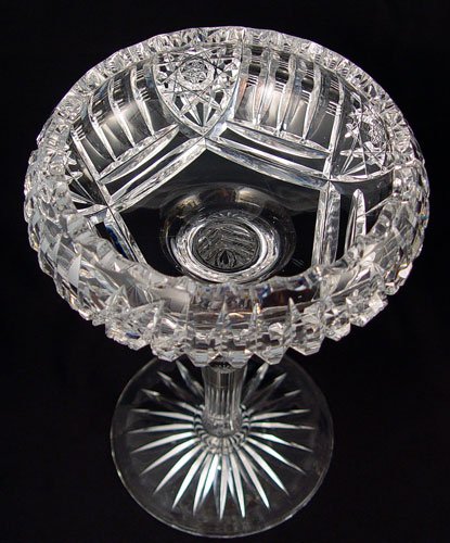 PR TUTHILL BRILLIANT PERIOD CUT GLASS COMPOTES - 3