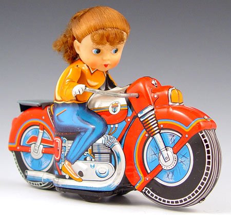 3 PIECE LOT TIN LITHO CELLULOID TOY LOT - 2