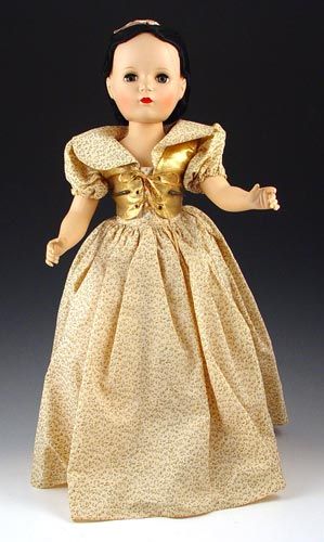 21" CA. 1952 MADAME ALEXANDER SNOW WHITE DOLL - 2