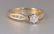 377: 14K .40 CTW DIAMOND ENGAGEMENT RING WT 3.2G SZ 7