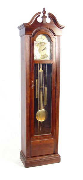 226 Viking Mahogany Case Moon Phase Grandfather Clock