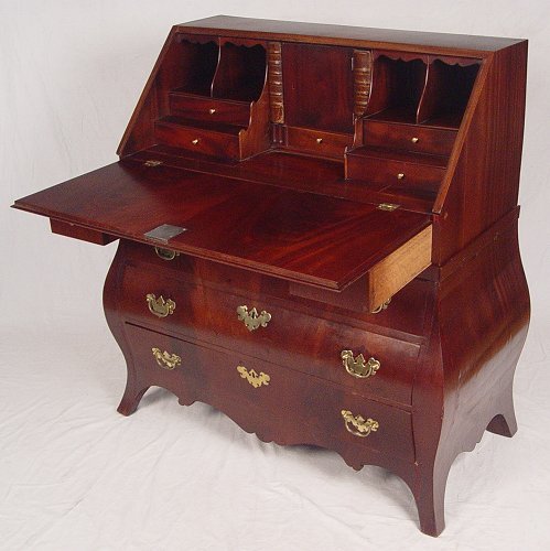 ENGLISH REGENCY DESK ON BOMBAY STAND 1830'S - 2