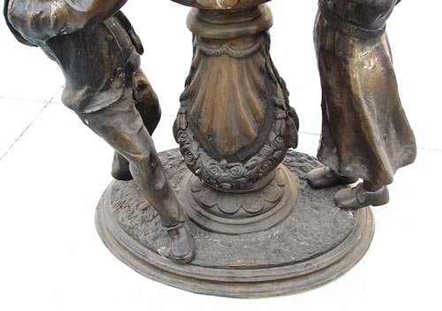 LARGE BRONZE GARDEN FOUNTAIN - 3