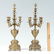 TIFFANY & CO. GILDED BRONZE CLOCK GARNITURE - 8
