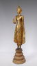 LARGE EARLY AND IMPORTANT GILT BRONZE BUDDHA - 2