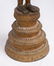 LARGE EARLY AND IMPORTANT GILT BRONZE BUDDHA - 4