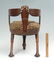 EGYPTOMANIA INLAID IBIS CHAIR - 4