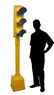 EAGLE SIGNAL TRAFFIC LIGHT ON STAND