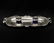 STERLING & COBALT HUNT & ROSKELL DESK SET/INKWELL