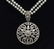 DIAMOND PENDANT ON MIKIMOTO PEARL NECKLACE - 2