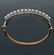 14K DIAMOND BANGLE BRACELET - 4