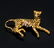 18K DIAMOND LEOPARD/PANTHER PIN