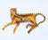 18K DIAMOND LEOPARD/PANTHER PIN - 3