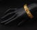 14K ART NOUVEAU DIAMOND BRACELET - 2