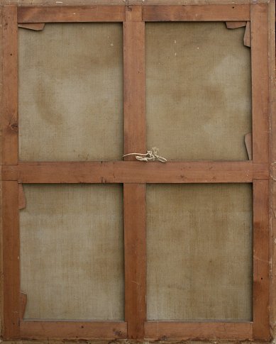 18/19th CENTURY WIDOW PAINTING - 4
