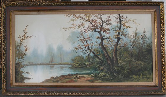 ANTONIO DEVITY LANDSCAPE PAINTING