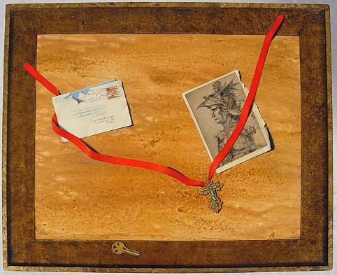 RAYMOND WHYTE TROMP L'OEIL PAINTING - 2