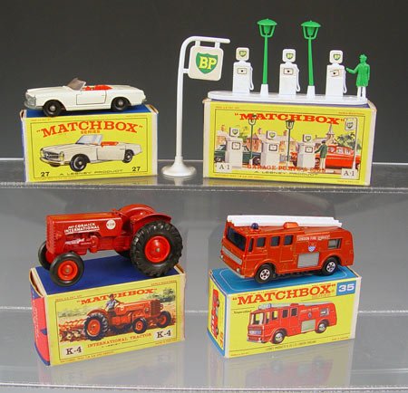 10 ASSORTED LESNEY MATCHBOX CARS WITH BOXES - 4