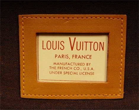 2 VINTAGE LOUIS VUITTON SUITCASES LUGGAGE  - 4