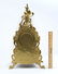 CONTEMPORARY ITALIAN BRASS CLOCK WITH KEY - 3