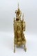 CONTEMPORARY ITALIAN BRASS CLOCK WITH KEY - 4