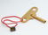 CONTEMPORARY ITALIAN BRASS CLOCK WITH KEY - 6