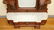 VICTORIAN WALNUT HALL TREE/ETAGERE WITH MARBLE TOP BASE - 4