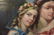 OPULENT 19TH CENTURY GENRE PAINTING OF TWO GIRLS - 3